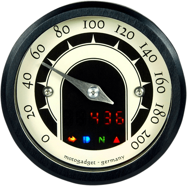 Velocímetro Motogadget ANALOGUE-SPEEDO 49MM BK