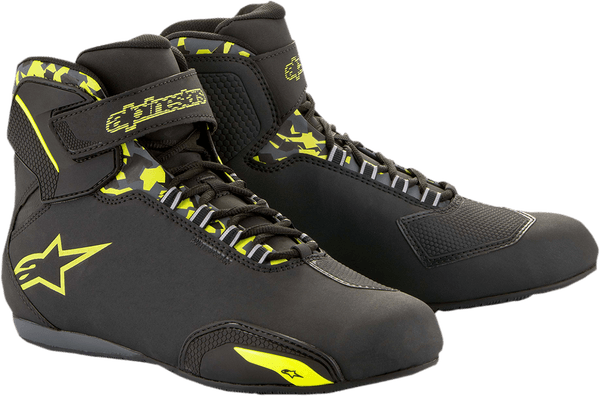 ALPINESTARS SHOE SEKTOR WP BK/G/YL