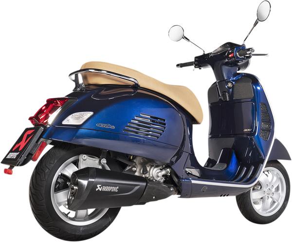 Silenciador Slip-On Line Akrapovic MUFFLER SS BLK VESPA GTS300 HOMO
