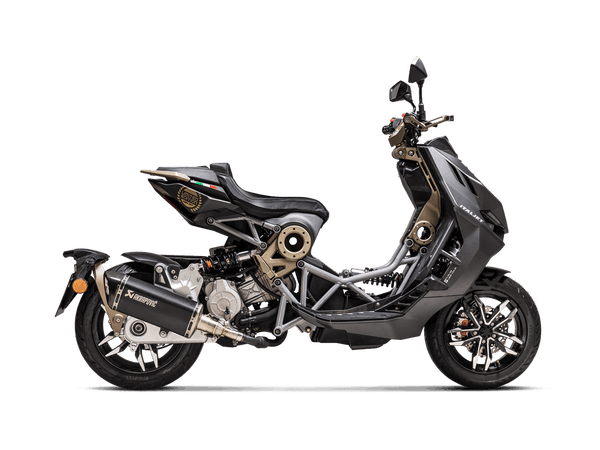 Silenciador Slip-On Line Akrapovic MUFFLER SS/CF BLK ITALJET DRAGSTER 125 HOMO