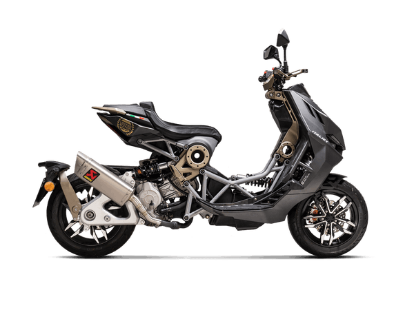 Silenciador Slip-On Line Akrapovic MUFFLER SS/CF TI ITALJET DRAGSTER 125 HOMO