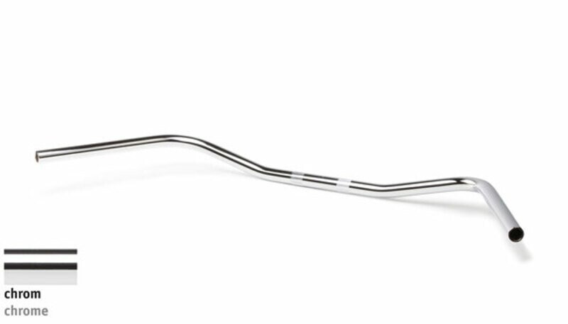 Manillar Old Style L12, 1, HD, cromado LSL 163L012.2CR