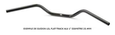 Manillar Flat Track A 14.4/1, negro LSL 162A014.4MB
