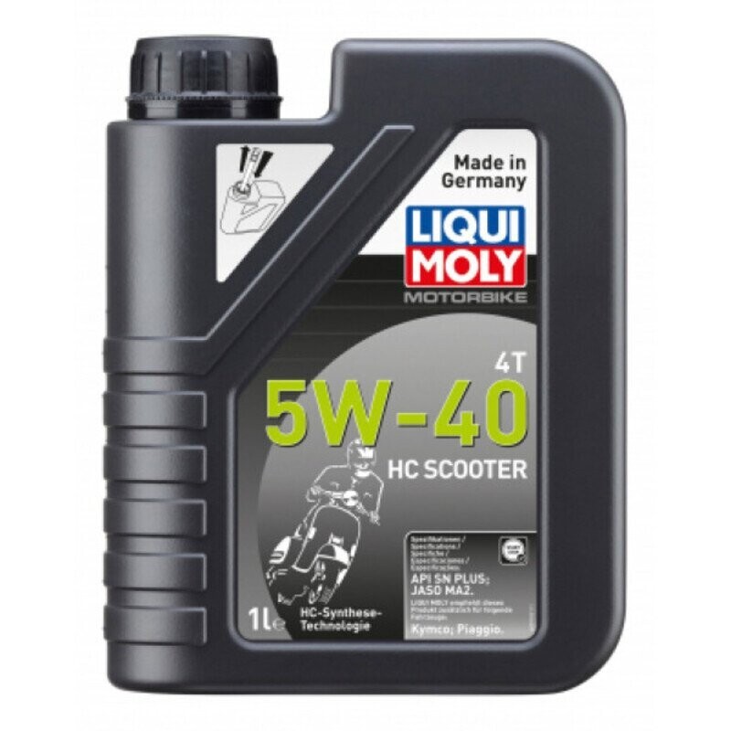 Aceite de motor LIQUI MOLY 4T - 5W40 4L