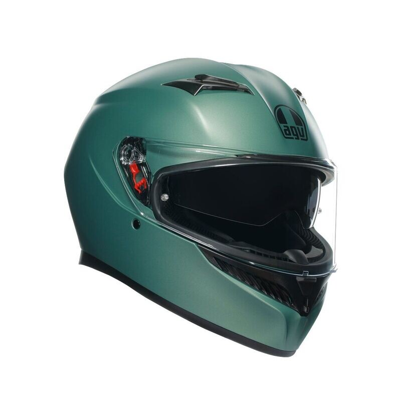CASCO AGV K3 AGV E2206 MONO MATT SALVIA GREEN