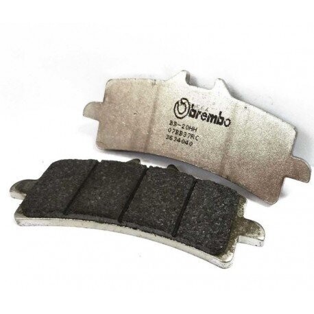 Pastillas de freno sinterizadas de competición carbo cerámicas Brembo 07BB37RC