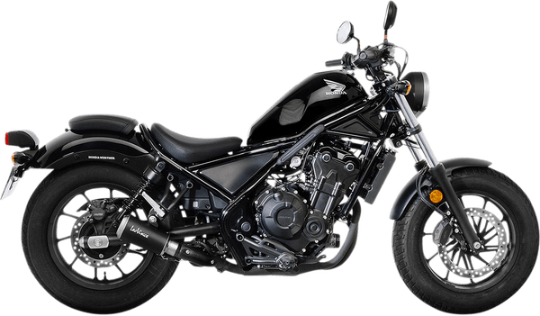 ESCAPE LEOVINCE MUFFLER LV10 BK para HONDA CMX REBEL