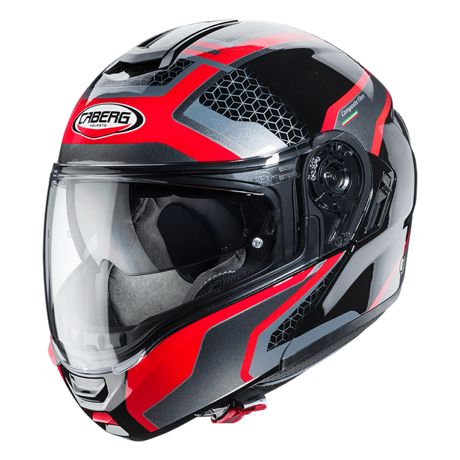 CABERG LEVO SONAR BLACK/RED/ANTHRACITE/SILVER
