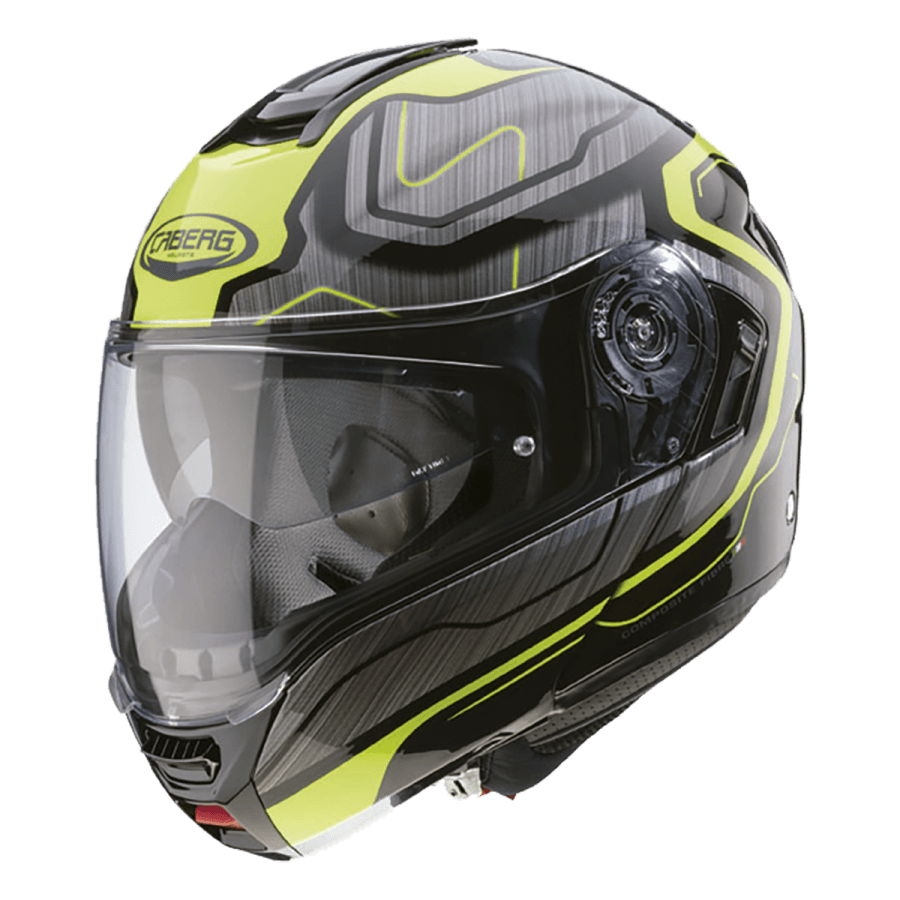 CABERG LEVO FLOW BLACK/ANTHRACITE/YELLOW FLUO