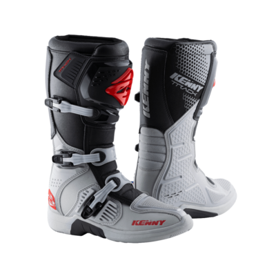 Kenny TRACK BOOTS GREY RED