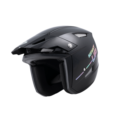 Kenny TRIAL UP GRAPHIC HELMET BLACK HOLOGRAPHIC