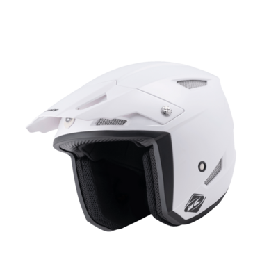 Kenny TRIAL UP SOLID HELMET WHITE