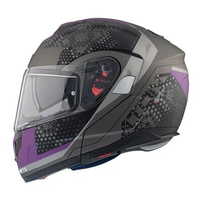 HELMET MT FU401SV ATOM SV ADVENTURE A2 MATT GRAY