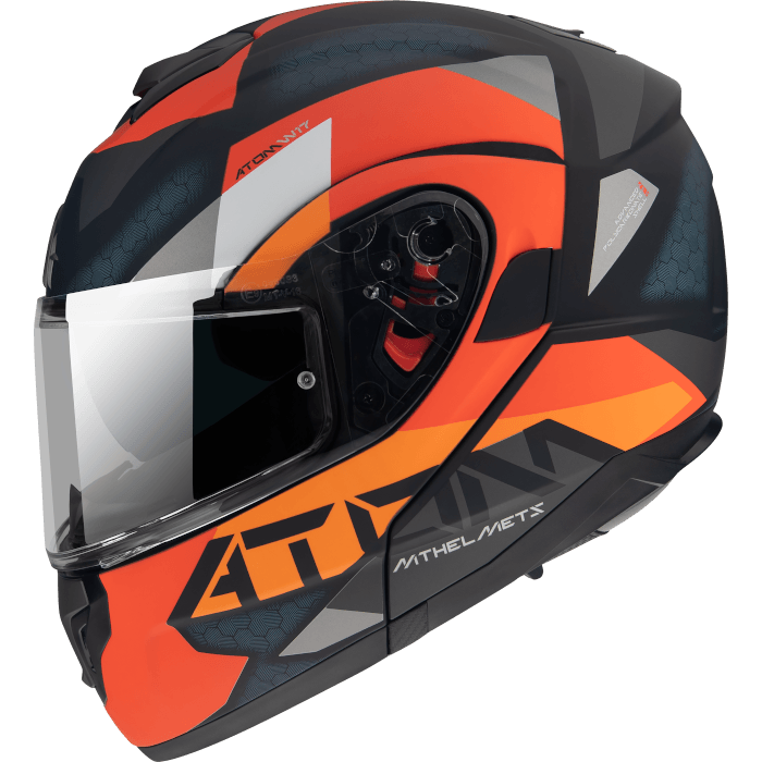 HELMET MT FU401SV ATOM SV W17 A4 MATT ORANGE + Pinlock de regalo