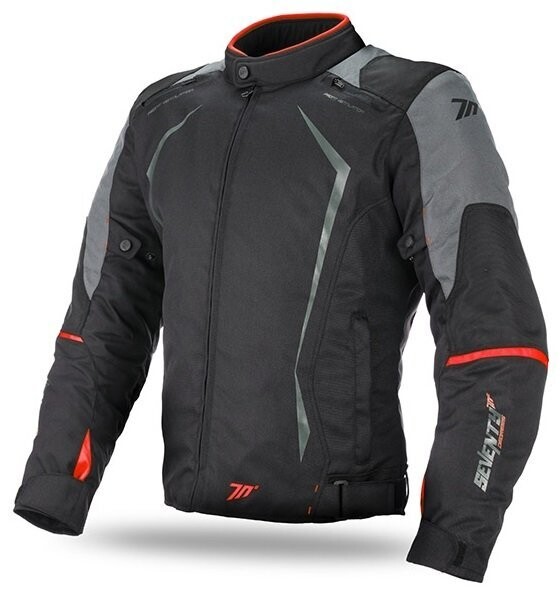 CHAQUETA SD-JR47 INVIERNO RACING HOMBRE NEGRO/ROJO
