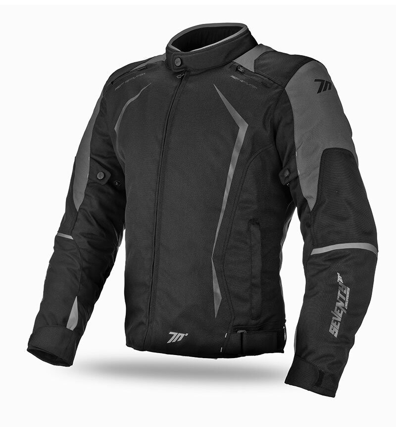 CHAQUETA SD-JR47 INVIERNO RACING HOMBRE NEGRO/GRIS