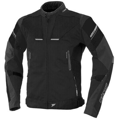 CHAQUETA SD-JR69 INVIERNO RACING HOMBRE NEGRA/GRIS