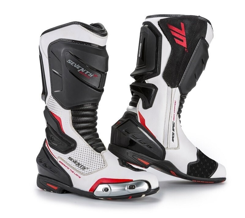 BOTA SD-BR1 RACING BLANCO ROJO