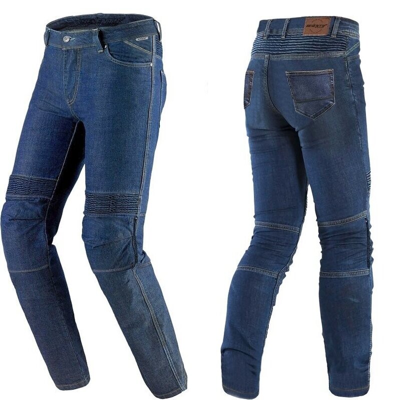 PANTALON VAQUERO SD-PJ6 SLIM FIT HOMBRE AZUL OSCURO