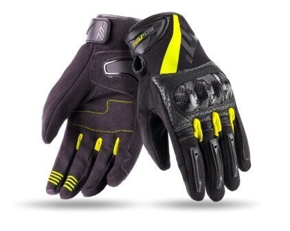 GUANTE SD-N14 VERANO NAKED HOMBRE NEGRO/AMARILLO