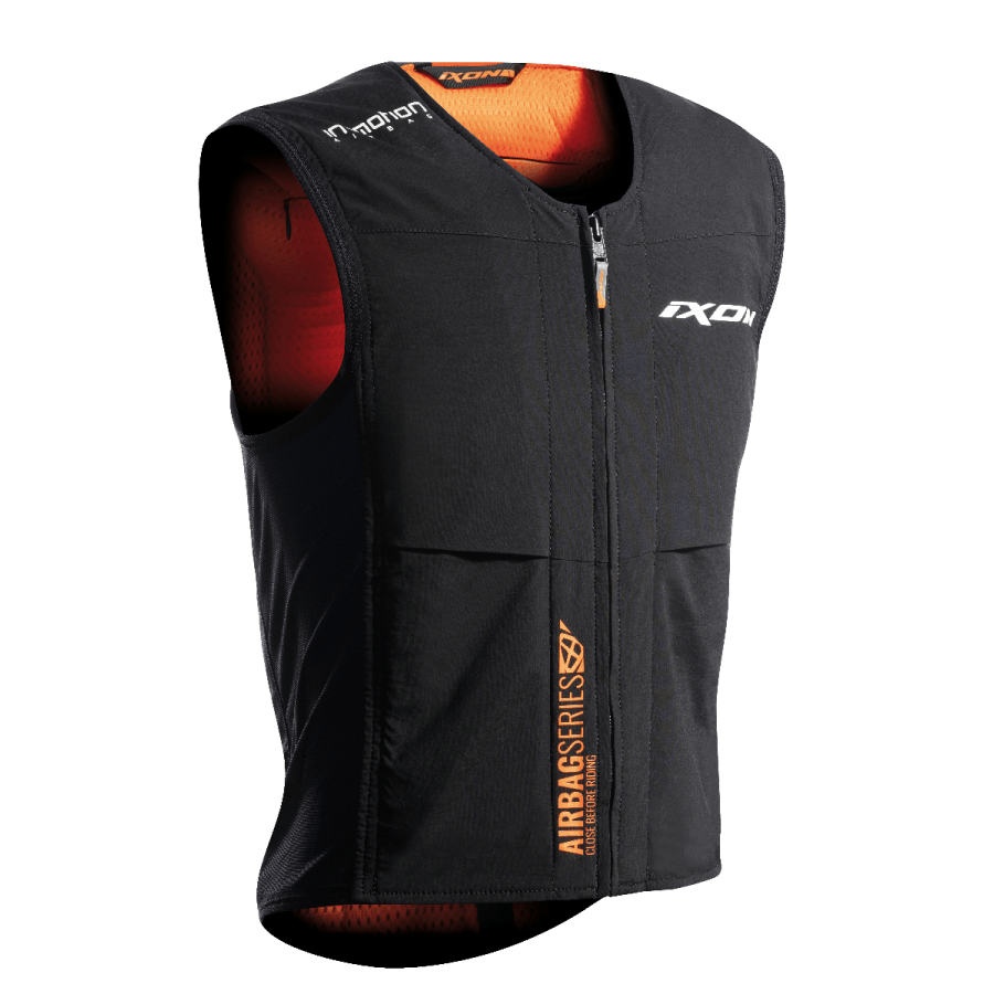 Chaleco IXON-AIRBAG U03 NOIR/ORANGE