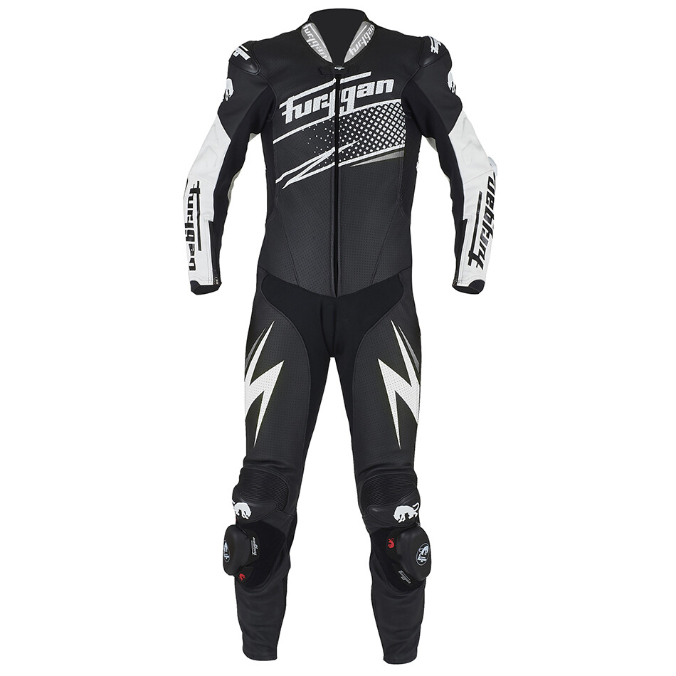 Furygan Full Raider Black White