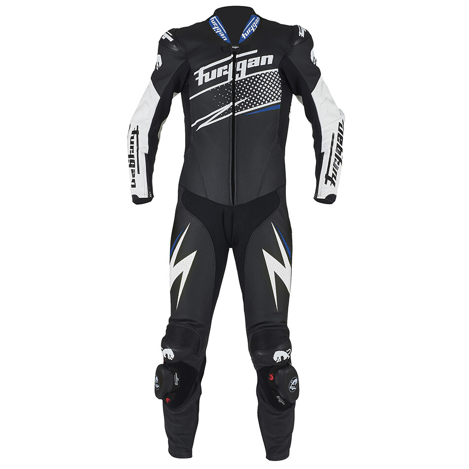 Furygan Full Raider Black White Blue