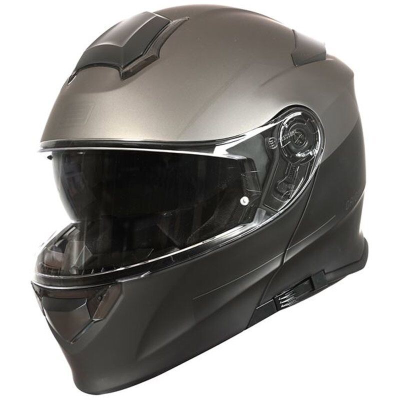 CASCO ORIGINE DELTA VIRGIN TITANIUM/BLACK MATT (ECE22.06-P)