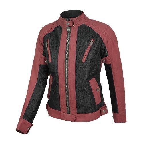 JACKET TENEREE III VENTY LADY BURGUNDY/BLACK Bycity