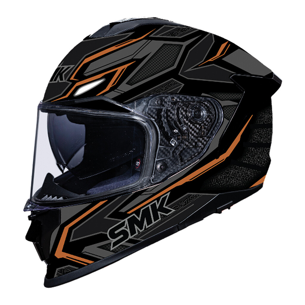 SMK TITAN PANTHER DECORADO MATE (MA267) NARANJA