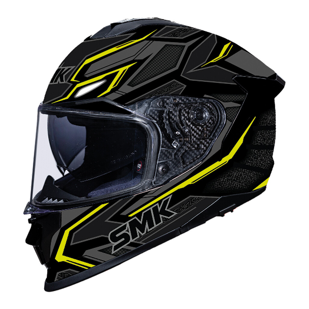 SMK TITAN PANTHER DECORADO MATE (MA264) AMARILLO