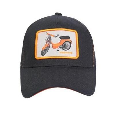 Bycity CAP VINTAGE VESPINO BLACK Bycity CAP VINTAGE VESPINO BLACK