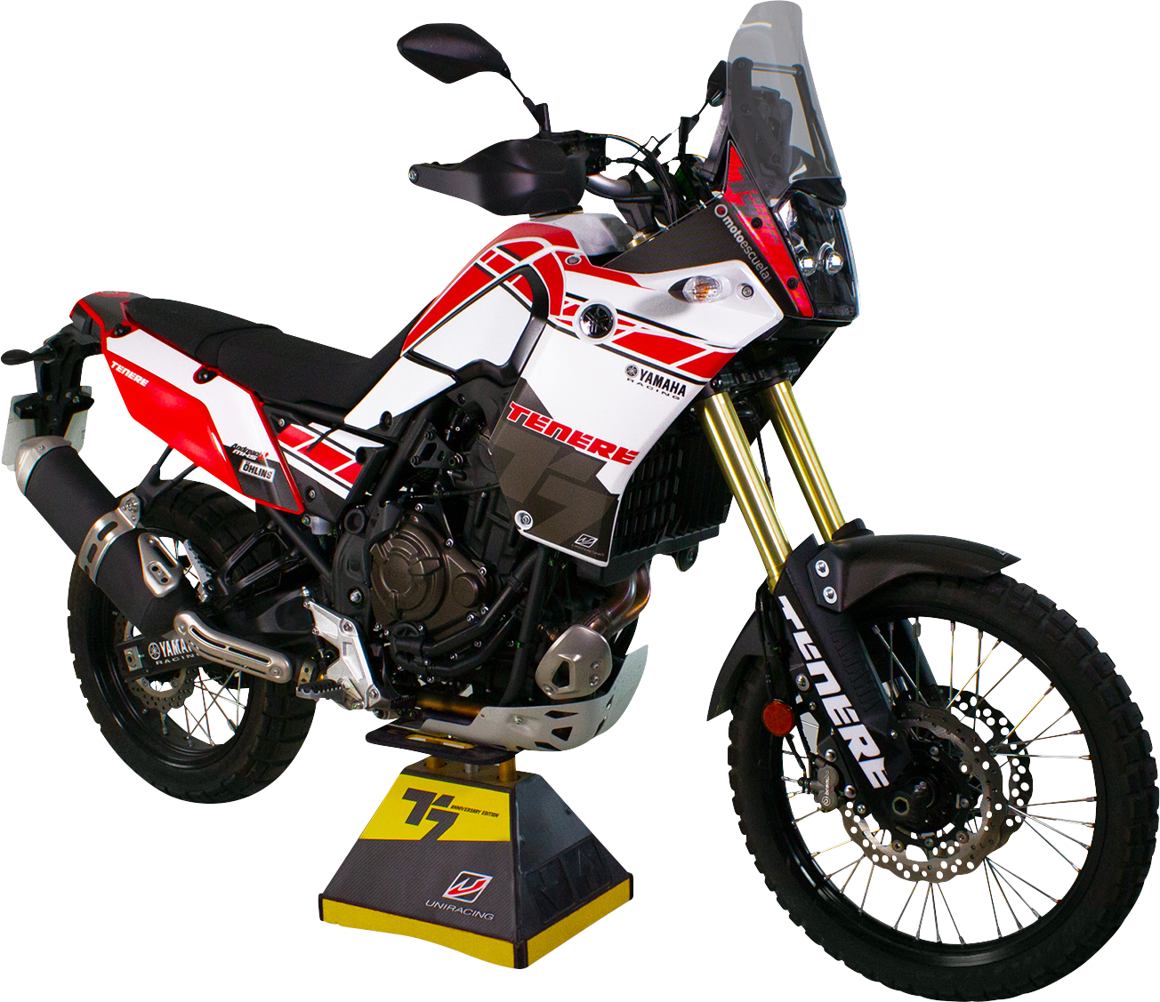 Kit adhesivos DECAL KIT  YAMAHA TENERE 700 60TH WT