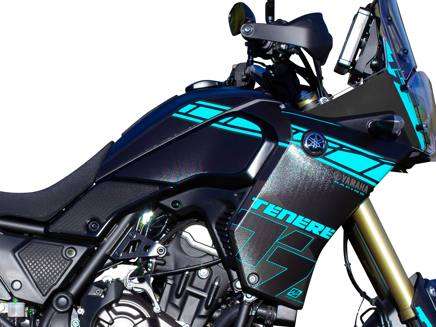 Kit adhesivos DECAL KIT TENERE 700 60TH BK