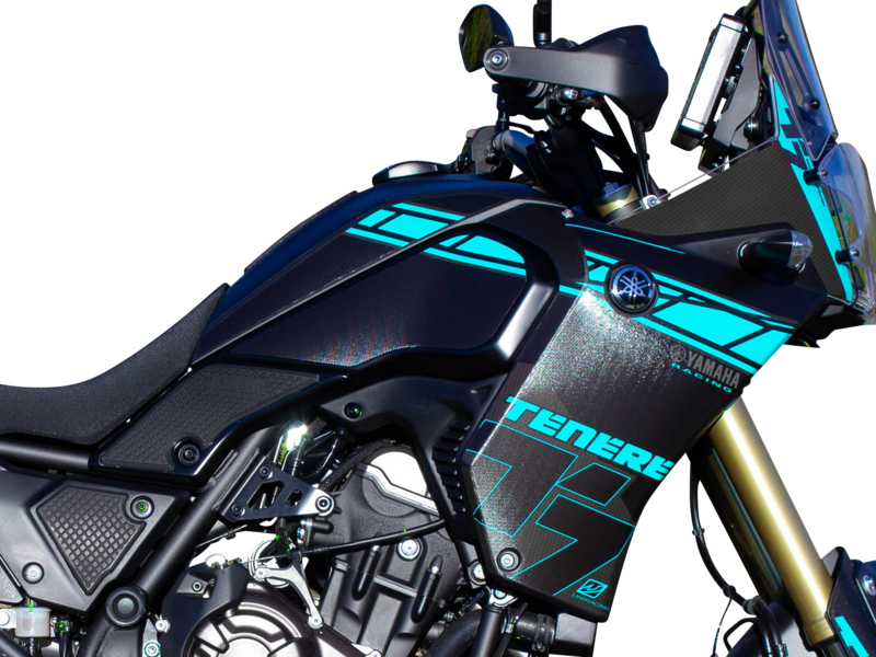 Kit adhesivos DECAL KIT TENERE 700 60TH BK