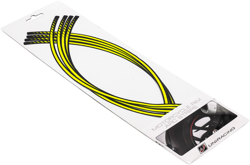 Embellecedor llanta amarillo
