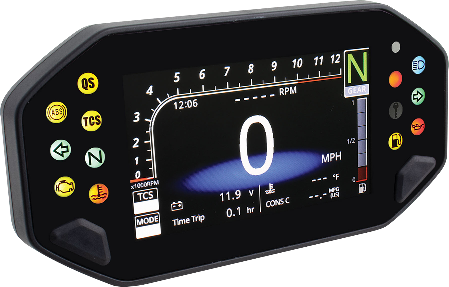 Panel de instrumentos RX-4 Multi function Speedometer/Tachometer KOSO NORTH AMERICA
SPEEDO RX-4 MT-07