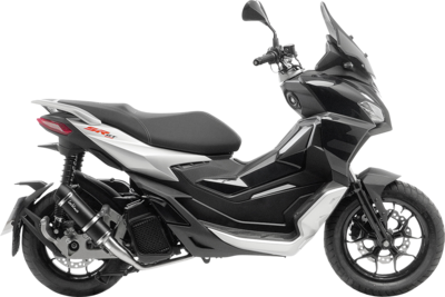 Escape GP Corsa Full-System Exhaust LEOVINCE EXHAUST GP CORSA APRILIA CARBONO