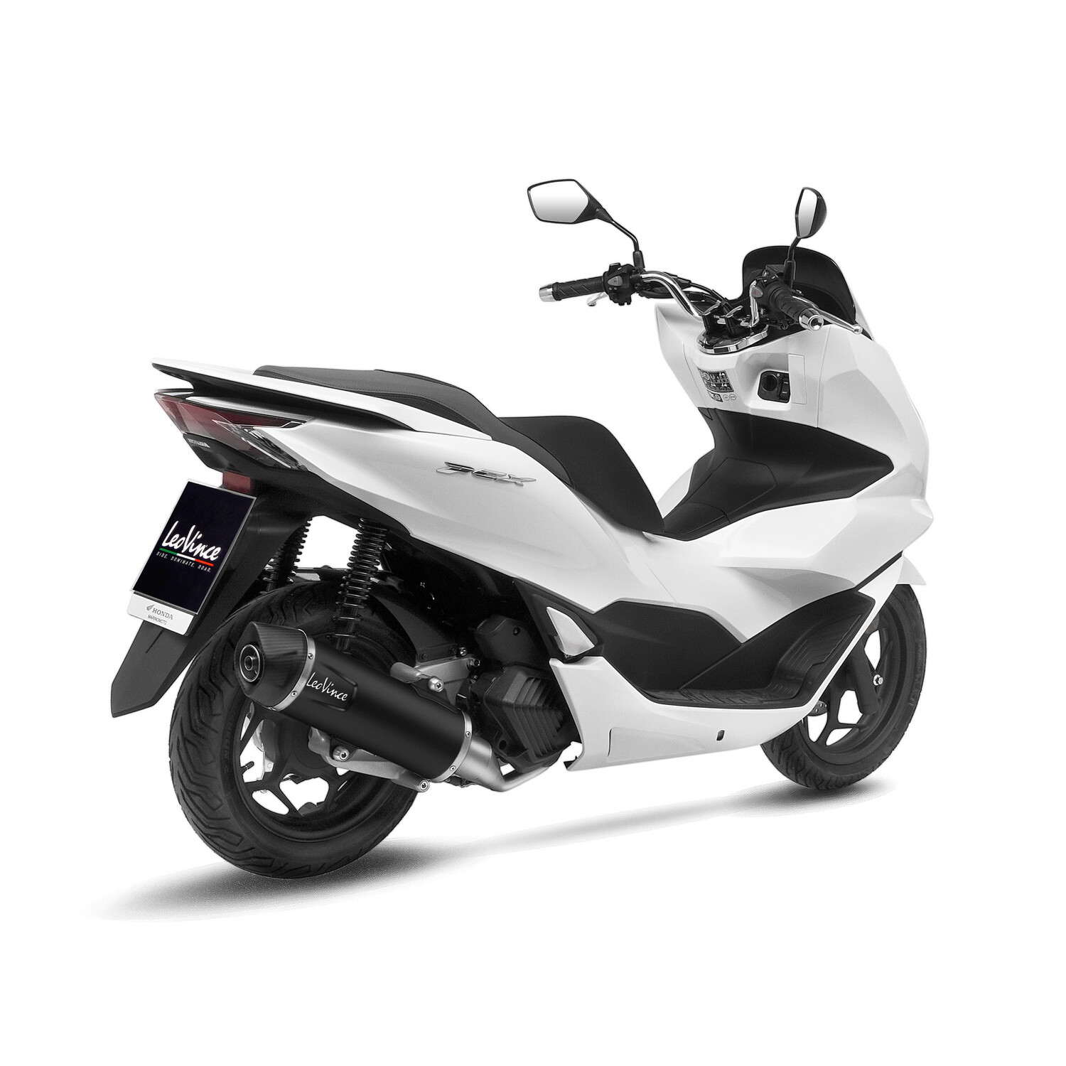 Silenciador LEOVINCE EXHAUST SBK NERO PCX 125