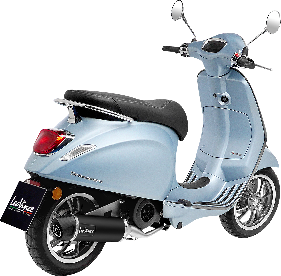 Sistema de escape completo Nero
LEOVINCE EXHAUST NERO SS VESPA