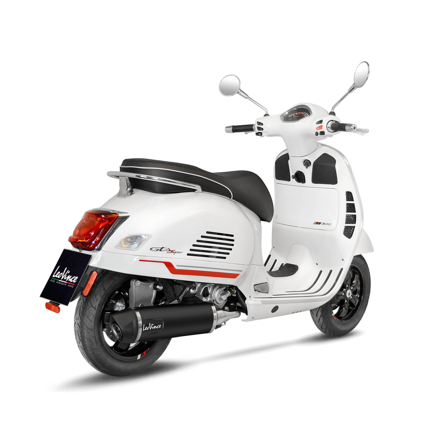 Sistema de escape completo Nero
LEOVINCE EXHAUST SBK NERO PIAGGIO VESPA GTS 300