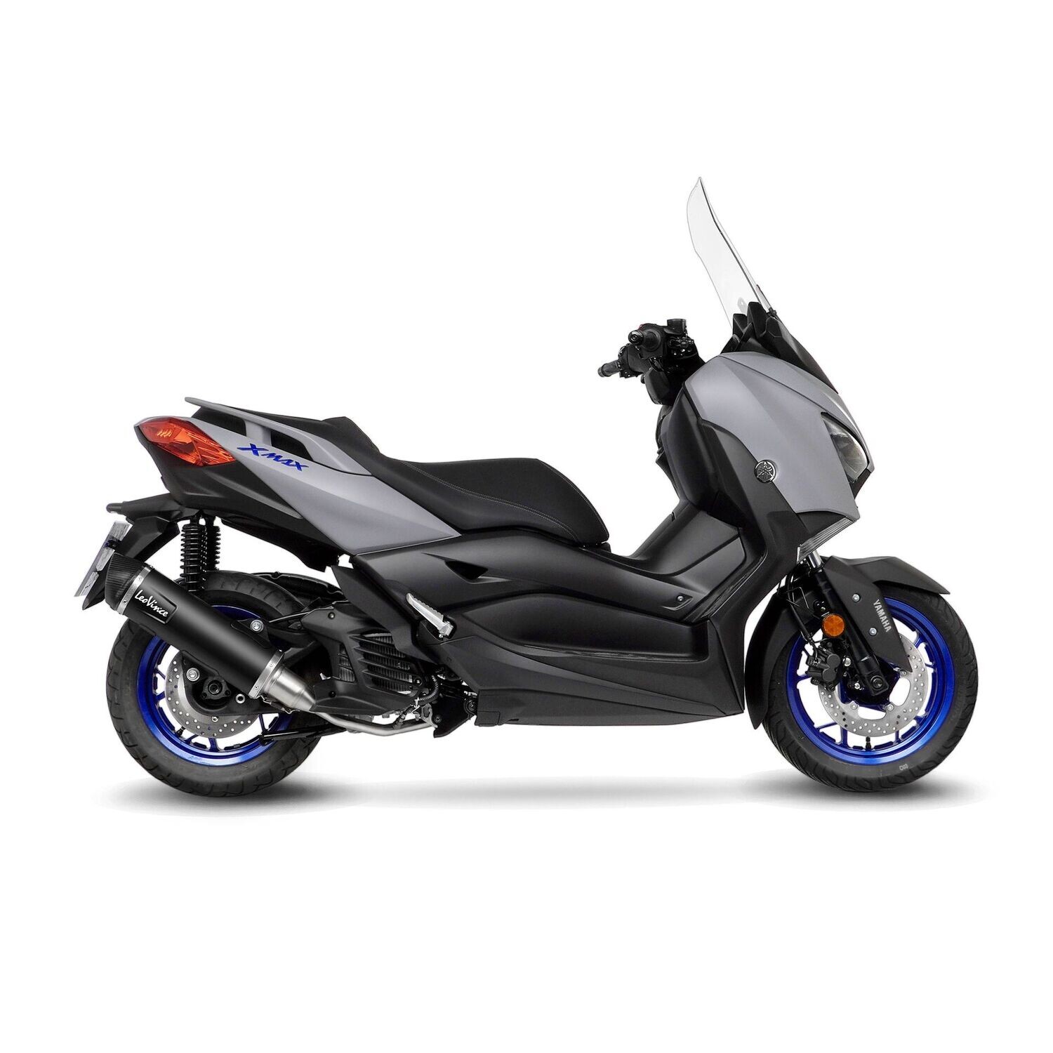 Sistema de escape completo Nero LEOVINCE  EXST NERO YAMAHA X-MAX 125