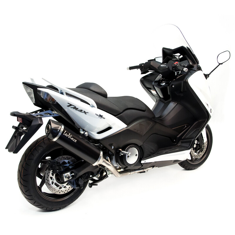 LEO VINCE EXHAUST SBK NERO YAMAHA T-MAX XP 530