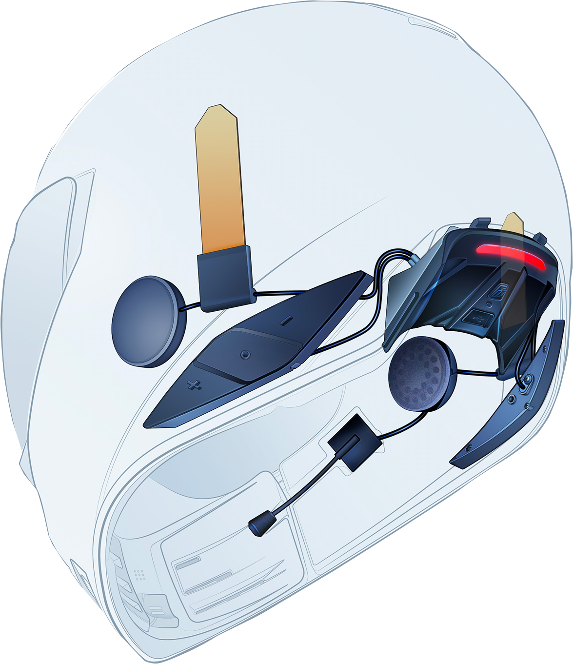 Icon HelmLink Bluetooth Communicator