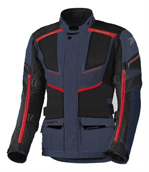 JACKET SD-JT81 WINTER TOURING MAN NAVY BLUE/BLACK/RED