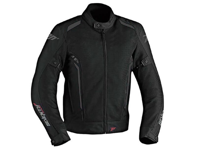 CHAQUETA SD-JT32 VERANO TOURING HOMBRE NEGRO/GRIS