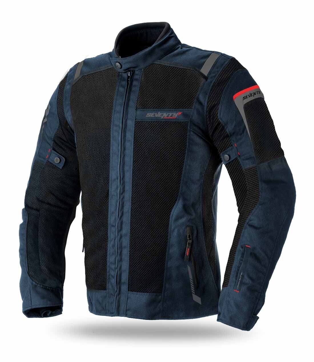 CHAQUETA SD-JT56 VERANO TOURING HOMBRE AZUL MARINO/NEGRO