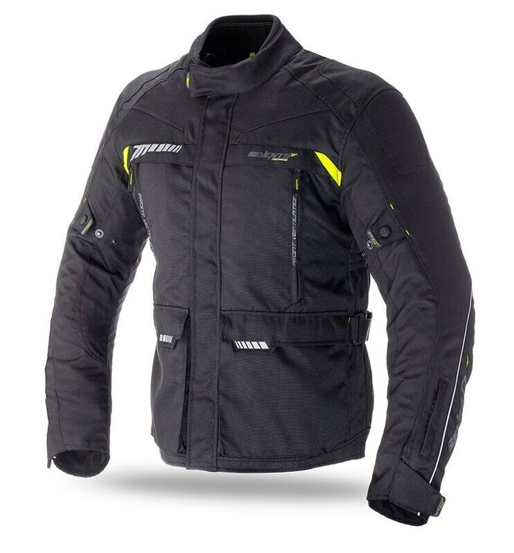 CHAQUETA SD-JT41 INVIERNO TOURING HOMBRE NEGRO/AMARILLO CHAQUETA SD-JT41 INVIERNO TOURING HOMBRE NEGRO/AMARILLO