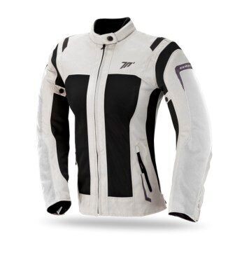 CHAQUETA SD-JT46 VERANO TOURING MUJER ICE/NEGRO