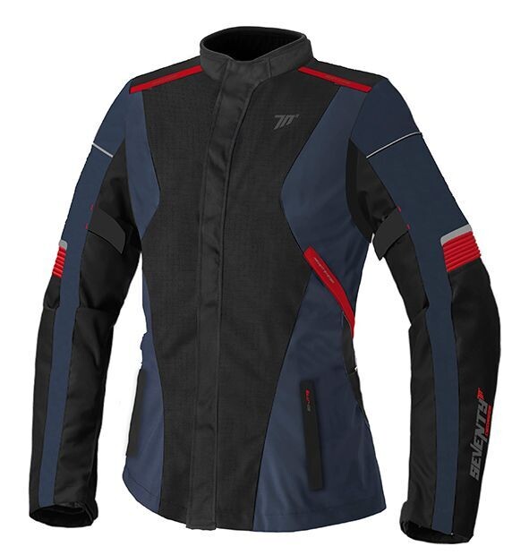 JACKET SD-JT79 WINTER TOURING WOMAN NAVY BLUE/BLACK/RED